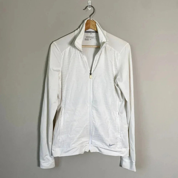 Nike Golf Tour Performance Women's Medium Long Sleeve Full Zip Dri-FIT Jacket - Picture 4 of 15